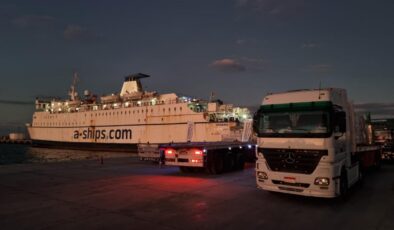 Türkiye’nin 25 insani yardım TIR’ı Refah’a hareket etti