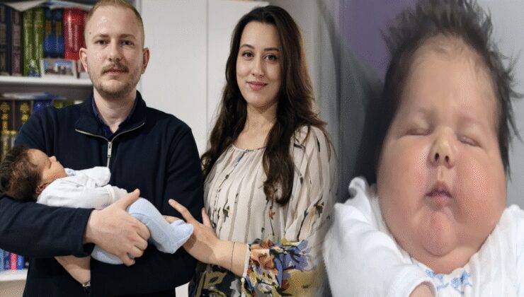 Türkiye'nin en ağır bebeği Bursa'da doğdu!