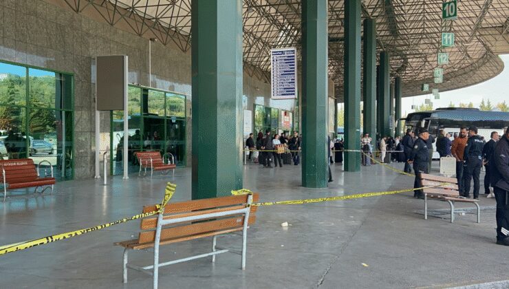 Uzman çavuş otogarı karıştırdı: Vurularak etkisiz hale getirildi