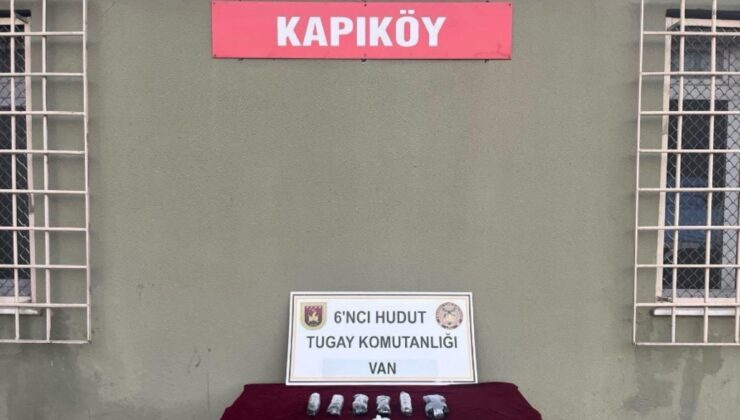 Van hudut hattında 2 kilo uyuşturucu ele geçirildi
