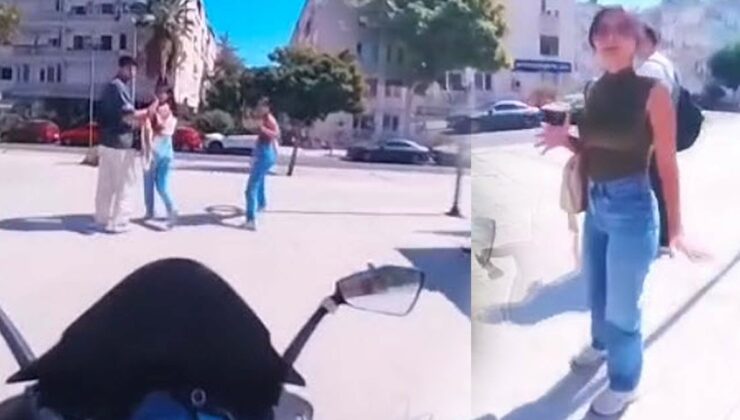 Vatandaşları korkutarak kayda aldı: Motosikletli maganda yakalandı