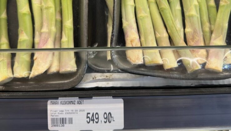 'Zengin sebzesi' markette 549 liraya yükseldi