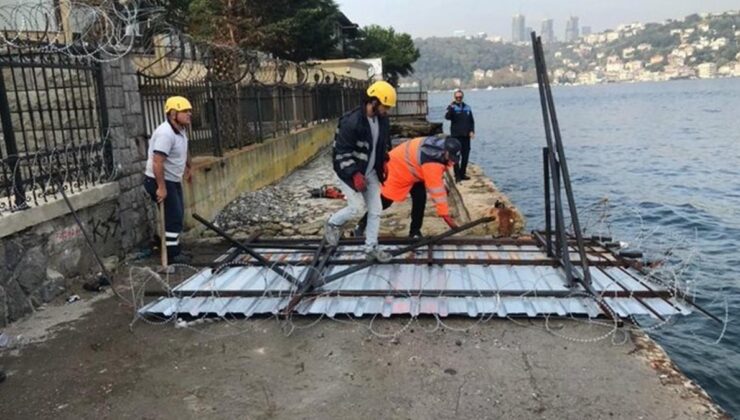 Yalı sahibi yolu kapatmıştı! İBB devreye girdi, yolu açtı