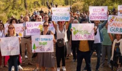 Yayla bizim su bizim eylemi “Kararlar masa başında değil bu dağlarda alınsın”