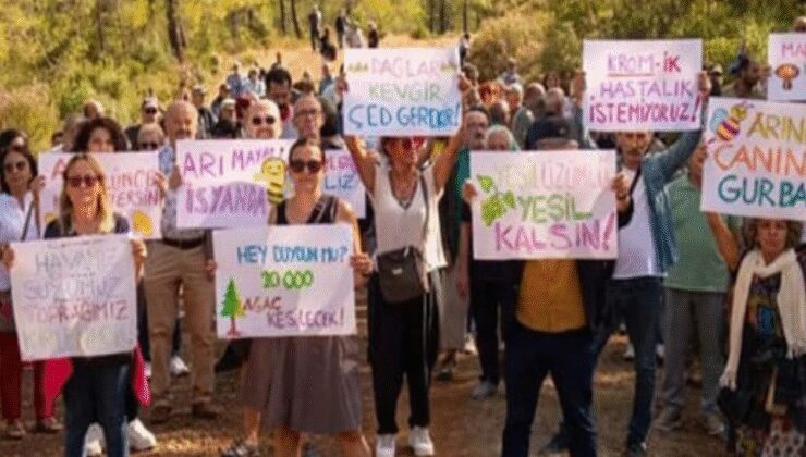 Yayla bizim su bizim eylemi “Kararlar masa başında değil bu dağlarda alınsın”