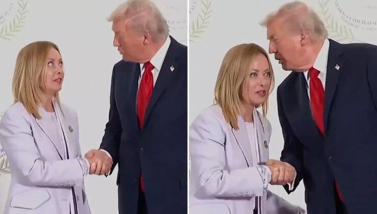Zirvede detay bitmiyor! Meloni’nin mimikleri yine gündem