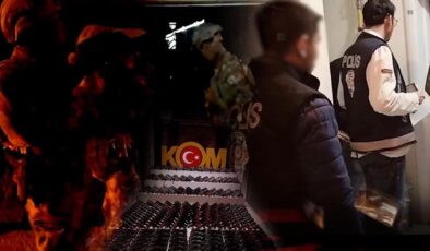 41 ilde düğmeye basıldı! Silah operasyonu! Ele geçirilen miktar devasa boyutta!