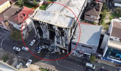 6 kişiye mezar olan parfüm fabrikasının içi görüntülendi