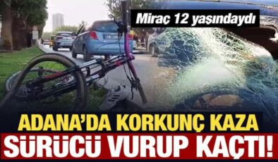 Adana’da korkunç kaza! Sürücü vurup, kaçtı!