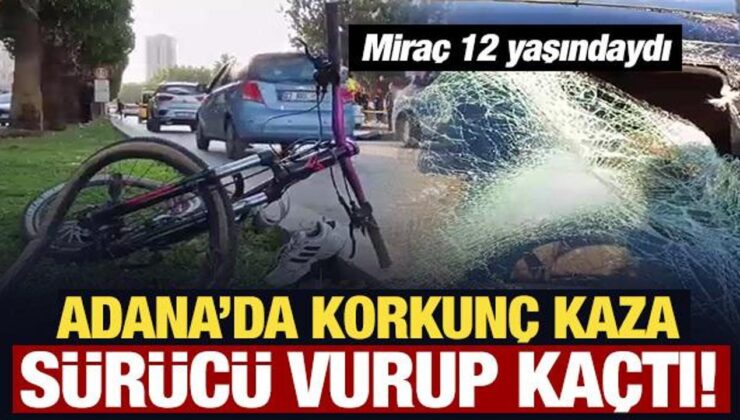 Adana’da korkunç kaza! Sürücü vurup, kaçtı!
