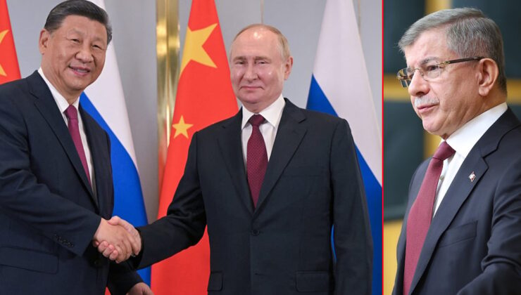 Ahmet Davutoğlu'ndan Putin ve Xi Jinping'e mektup