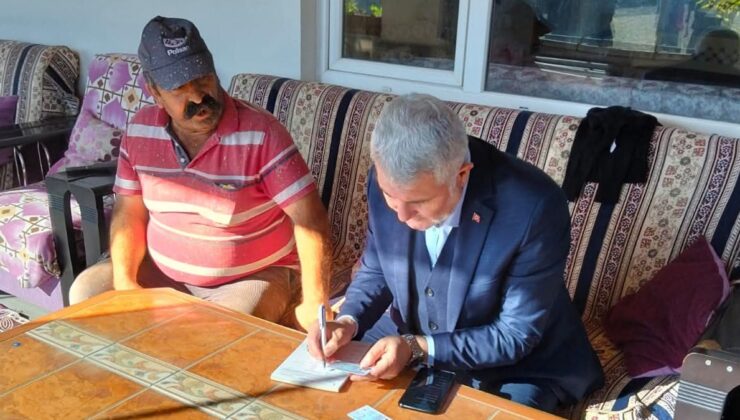 AKP'liler belediye araçlarıyla köylerde üye topluyor