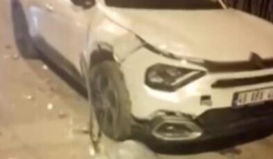 Alkollü sürücü 5 araca çarparak kaçtı