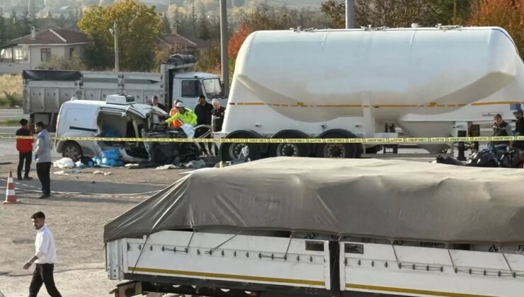 Ankara’da kahreden kaza! Otomobil hurdaya döndü, 3 kişilik aile yok oldu