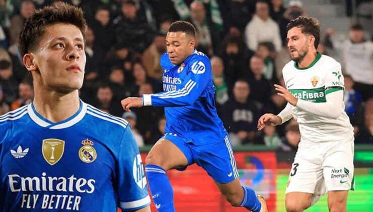Arda Güler’in çabası yetmedi! Real Madrid deplasmanda 1 puana razı oldu | Elche – Real Madrid maç sonucu: 2-2