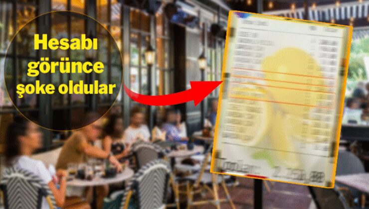 Artık çaya limon istemekte paralı! Hesabı görünce şoke oldular!