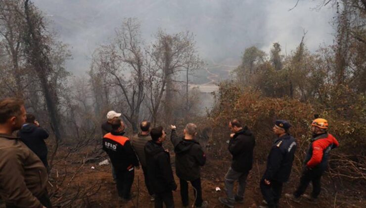 Artvin’de örtü yangını ormana yayıldı