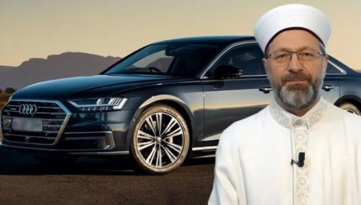 Audi’si demirle takas edilmiş