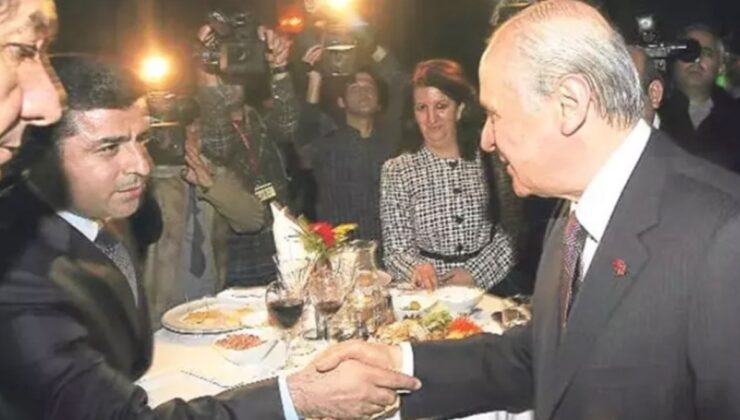 Bahçeli Demirtaş'a zeytin dalı uzattı, sosyal medya bu paylaşımları hatırlattı