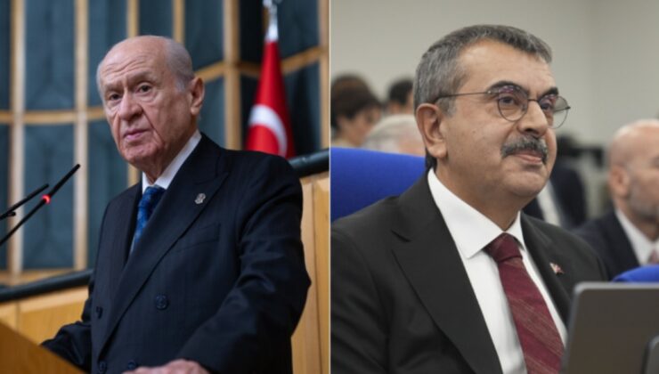 Bahçeli'nin açıklaması bakanı kızdırdı