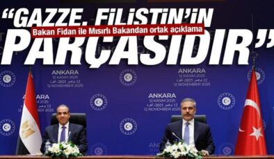 Bakan Fidan’dan Gazze açıklaması: ‘Yasal ve siyasi çerçeve belirlenmeli’
