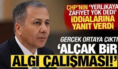 Bakan Yerlikaya’dan ‘zafiyet yok’ dediği iddialarına net yanıt: Alçak bir algı çalışması!