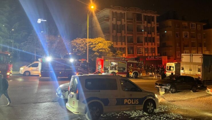 Başkent'te korkutan patlama: 4 katlı bina tahliye edildi