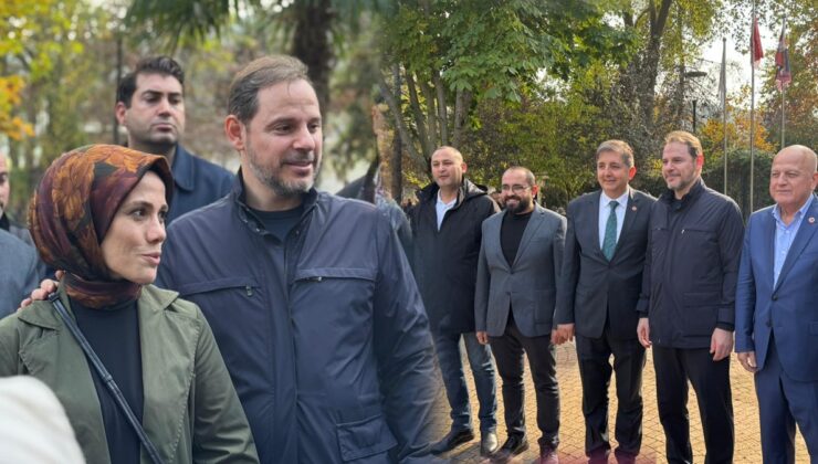 Berat Albayrak Bilecik'te ortaya çıktı