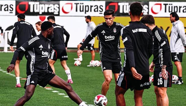 Beşiktaş’ta Antalyaspor maçına hazır