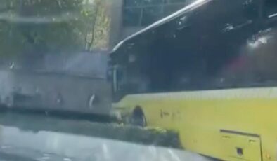 Beşiktaş’ta İETT otobüsü kaza yaptı! Şoför hayatını kaybetti