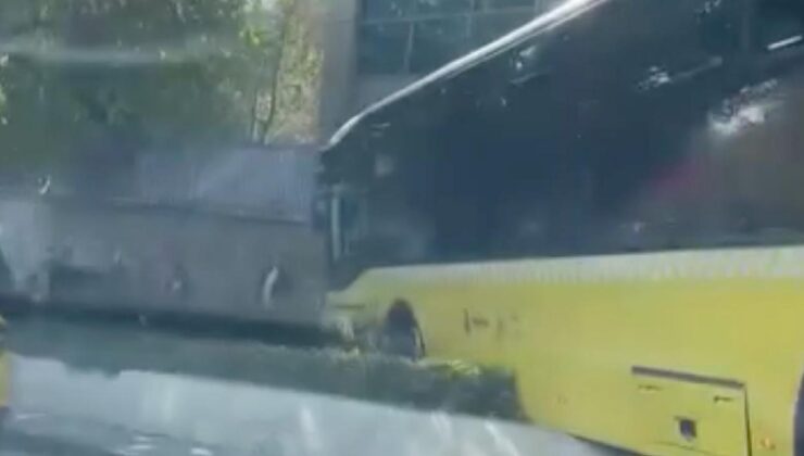 Beşiktaş’ta İETT otobüsü kaza yaptı! Şoför hayatını kaybetti