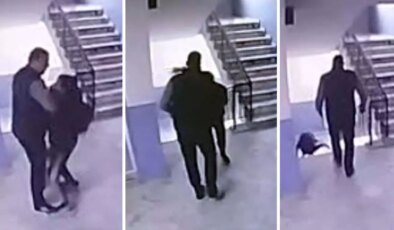 Bu nasıl öğretmen? Okul müdürü, otizmli öğrenciyi merdivenlerden aşağı fırlattı