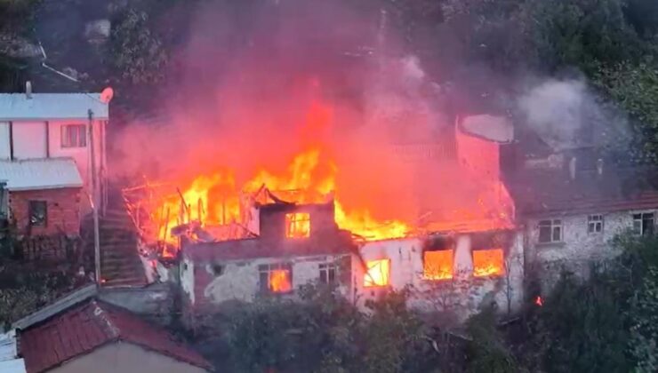 Bursa’da alevler 4 evi yuttu! Yangın söndürüldü acı gerçek ortaya çıktı