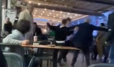 Bursa’da gençlerin yumruk ve tekmeli kavgası