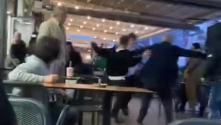 Bursa’da gençlerin yumruk ve tekmeli kavgası