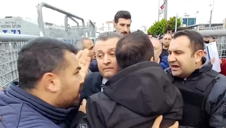 Çağlayan Adliyesi'nde arbede