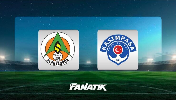 CANLI | Alanyaspor – Kasımpaşa maçı (Süper Lig 13. hafta)