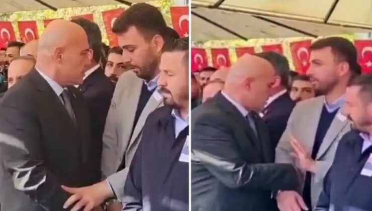 Cenaze namazında vekiller arasında gerginlik