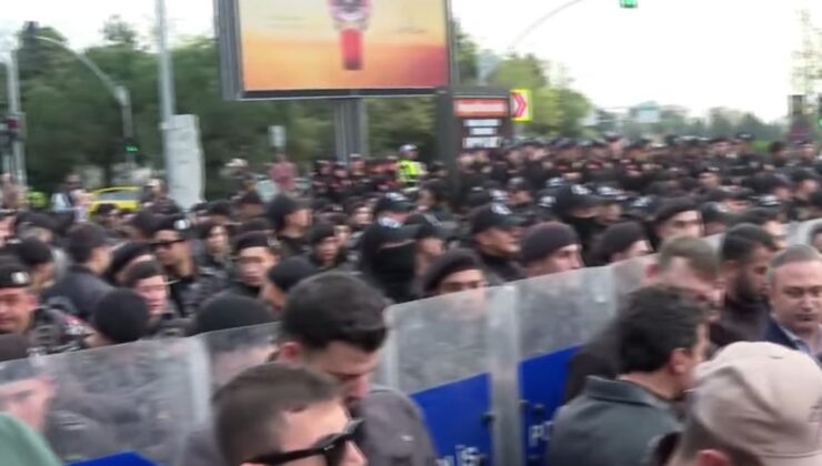 CHP'nin yürüyüşüne polis engeli