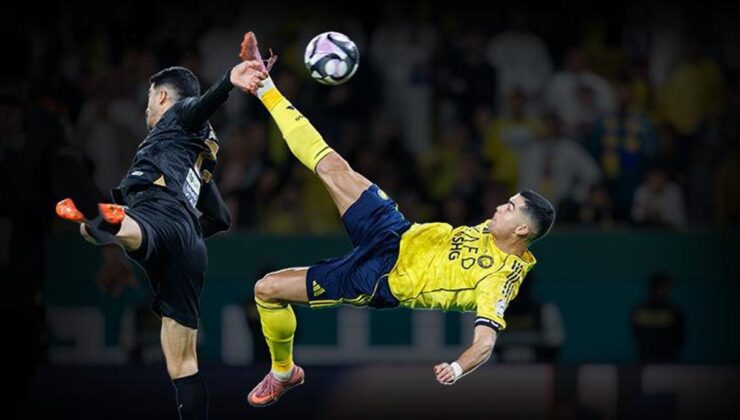 Cristiano Ronaldo’dan akıllara zarar gol: 40 yaşında harika röveşata…