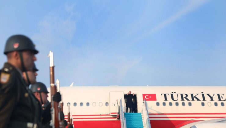 Cumhurbaşkanı Erdoğan Azerbaycan’da!