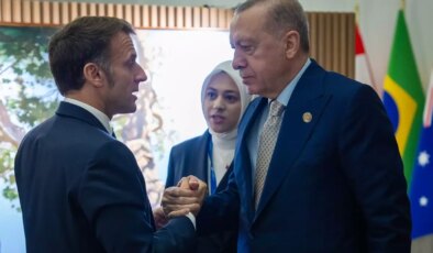 Cumhurbaşkanı Erdoğan, G20 Zirvesi’nde Macron ile görüştü! İşte masadaki konular