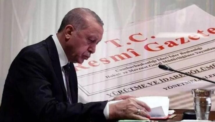 Cumhurbaşkanı Erdoğan imzaladı: Çok sayıda görevden alma ve atama kararı…