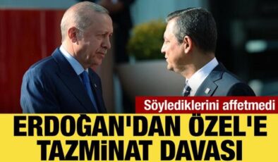 Cumhurbaşkanı Erdoğan’dan Özgür Özel’e 500 bin TL’lik tazminat davası