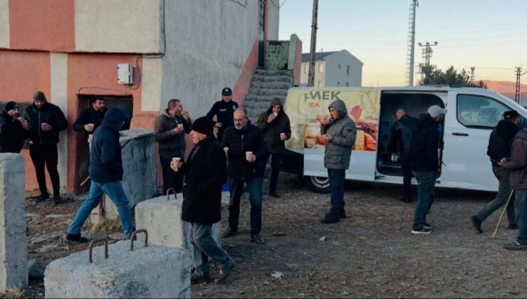 Damal Belediyesi Hayvan Pazarında Çorba Dağıttı