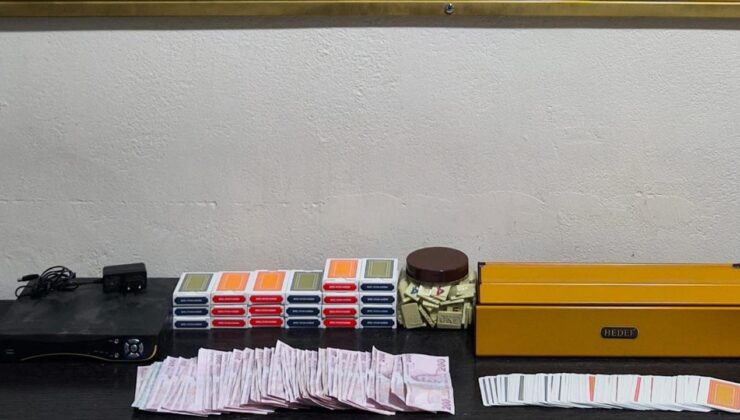 Dernek görünümlü kumarhane: 14 gözaltı