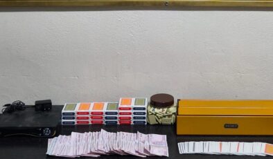 ‘Dernek’ görünümlü kumarhaneye baskın: Çok sayıda gözaltı