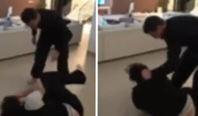 Dubai’de canlı yayında dayak skandalı:MMA dövüşçüsü, Subo’yu yere serdi