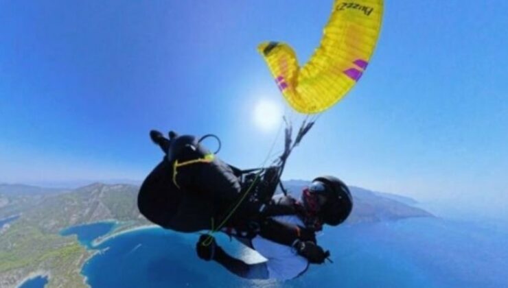 Düştü’ diye ihbar edilen paraşütçü, evinde bulundu