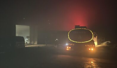 Edirne’de palet fabrikasında yangın